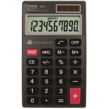 Calculadora Taku Bolsillo 216-10